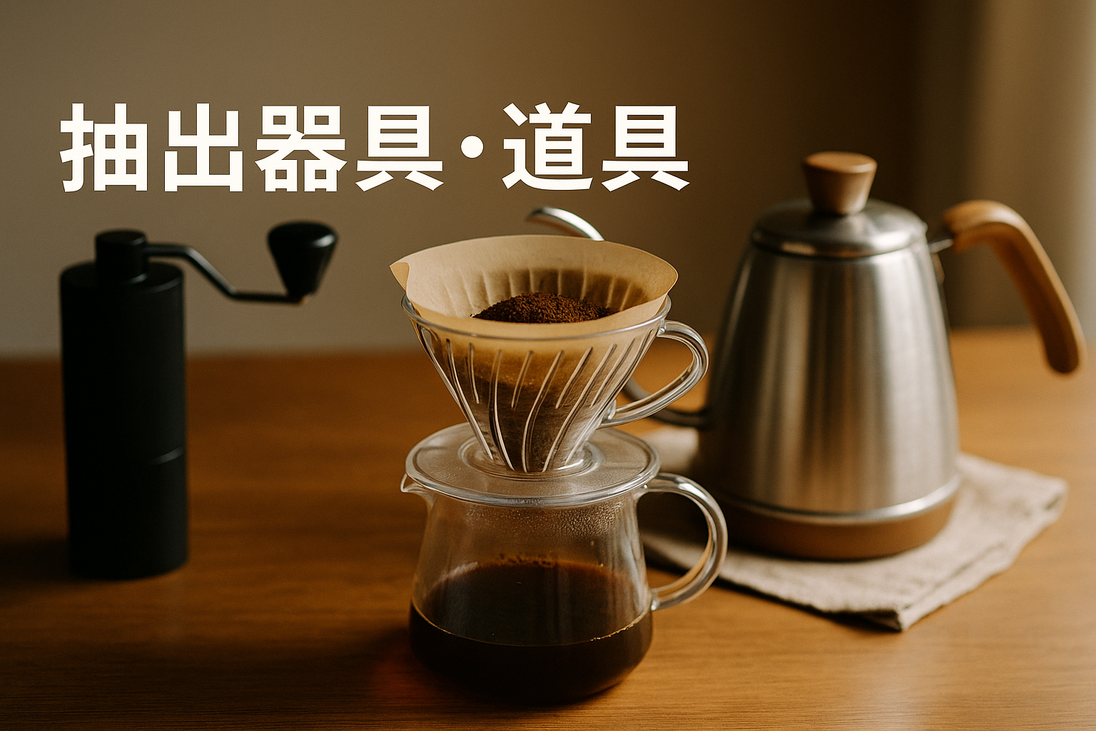 抽出器具・道具 | コーヒー初心者の教科書